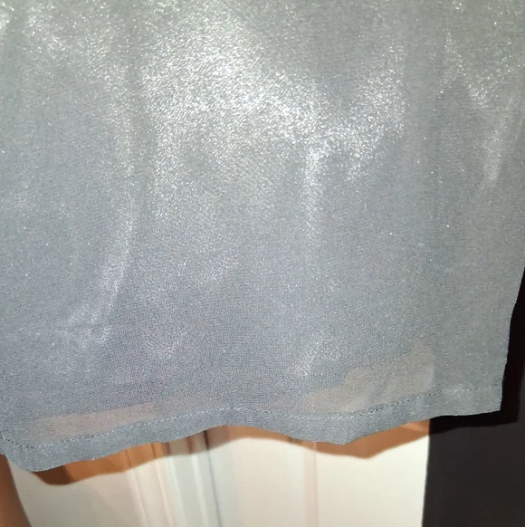 NEW Adrianna Propell Evening Essentials Chiffon Black Pants Slacks Lady's 10 - Picture 5 of 6